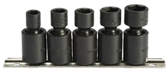 Proto® 3/8" Drive 5 Piece Universal Impact Socket Set - 6 Point - Apex Tool & Supply