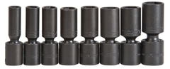 Proto® 1/2" Drive 8 Piece Deep Universal Impact Socket Set - 6 Point - Apex Tool & Supply