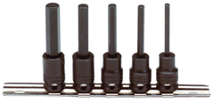 Proto® 3/8" Drive 5 Piece Metric Hex Bit Impact Socket Set - Apex Tool & Supply