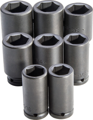 Proto® 3/4" Drive 8 Piece Deep Impact Socket Set - 6 Point - Apex Tool & Supply