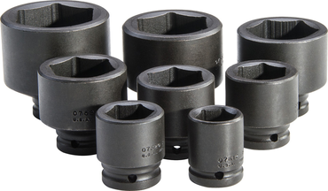 Proto® 3/4" Drive 8 Piece Impact Socket Set - 6 Point - Apex Tool & Supply