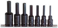 Proto® 1/2" Drive 7 Piece Hex Bit Impact Socket Set - Apex Tool & Supply