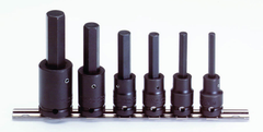 Proto® 1/2" Drive 6 Piece Metric Hex Bit Impact Socket Set - Apex Tool & Supply