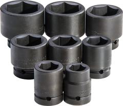 Proto® 1" Drive 8 Piece Impact Socket Set - 6 Point - Apex Tool & Supply