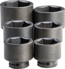 Proto® 1" Drive 6 Piece Impact Socket Set - 6 Point - Apex Tool & Supply
