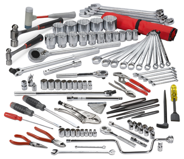 Proto® 92 Piece Heavy Equipment Set With Top Chest J442715-6RD-D - Apex Tool & Supply
