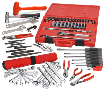 Proto® 77 Piece Metric Starter Set With Tool Box J9969-NA - Apex Tool & Supply