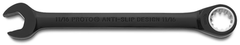 Proto® Black Chrome Combination Non-Reversible Ratcheting Wrench 11/16" - Spline - Apex Tool & Supply