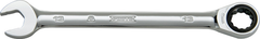 Proto® Full Polish Combination Non-Reversible Ratcheting Wrench 19 mm - 12 Point - Apex Tool & Supply