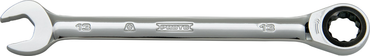 Proto® Full Polish Combination Non-Reversible Ratcheting Wrench 18 mm - 12 Point - Apex Tool & Supply