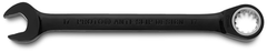 Proto® Black Chrome Combination Non-Reversible Ratcheting Wrench 17 mm - Spline - Apex Tool & Supply