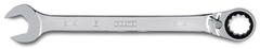 Proto® Full Polish Combination Reversible Ratcheting Wrench 9/16" - 12 Point - Apex Tool & Supply