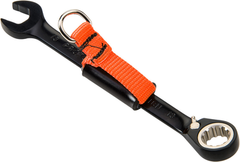 Proto® Tether-Ready Black Chrome Combination Reversible Ratcheting Wrench 13 mm - Spline - Apex Tool & Supply