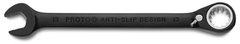 Proto® Black Chrome Combination Reversible Ratcheting Wrench 13 mm - Spline - Apex Tool & Supply
