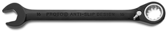 Proto® Black Chrome Combination Reversible Ratcheting Wrench 16 mm - Spline - Apex Tool & Supply