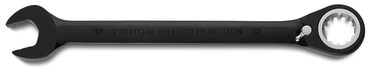 Proto® Black Chrome Combination Reversible Ratcheting Wrench 32 mm - Spline - Apex Tool & Supply