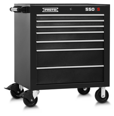 Proto® 550S 34" Roller Cabinet - 7 Drawer, Dual Black - Apex Tool & Supply