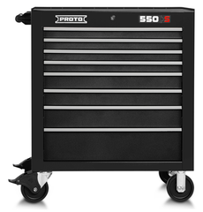 Proto® 550S 34" Roller Cabinet - 8 Drawer, Dual Black - Apex Tool & Supply