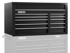 Proto® 550S 50" Top Chest - 10 Drawer, Dual Black - Apex Tool & Supply