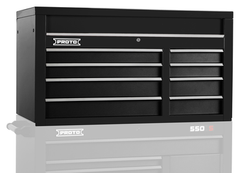 Proto® 550S 50" Top Chest - 8 Drawer, Dual Black - Apex Tool & Supply