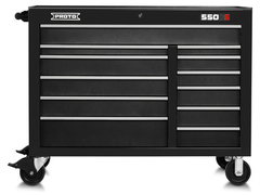 Proto® 550S 50" Workstation - 12 Drawer, Dual Black - Apex Tool & Supply