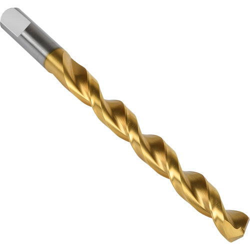 #43 Precision Twist Drill HSS TiN QC 135 Jobber Drill ANSI Series QC21G E-code # QC21GN43 - Apex Tool & Supply