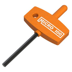 ‎"Quik" "T" Style Handle Hex Wrench (Fits: QC-1 QC-1LH QC-2 Locating/Locating Screws) - Apex Tool & Supply