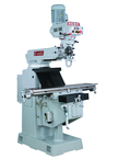 Electronic Variable Speed Vertical Mill - R-8 Spindle - 10 x 54'' Table Size -Box Way - 3HP - 3PH - 220V Motor - Apex Tool & Supply