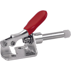 100 lbs 8-32 Flanged Base Straight Line Clamp - Apex Tool & Supply