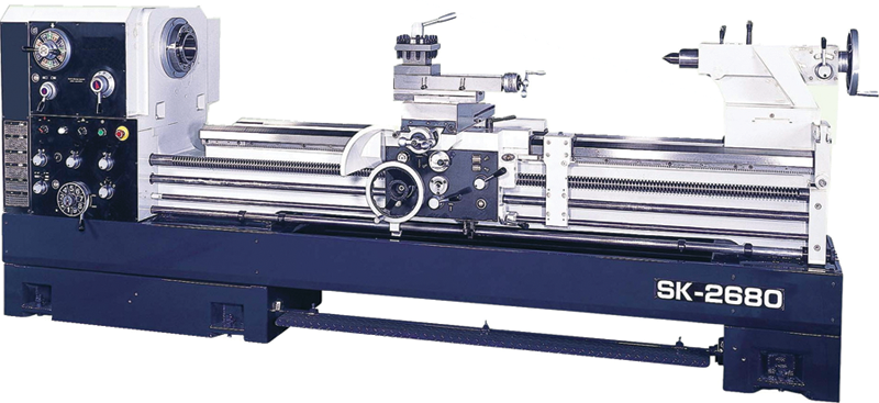 26 x 80" Sk Series Mammoth Heavy Duty Lathe - Apex Tool & Supply