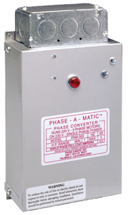 Heavy Duty Static Phase Converter - #PAM-100HD; 1/3 to 3/4HP - Apex Tool & Supply