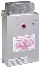 Heavy Duty Static Phase Converter - #PAM-100HD; 1/3 to 3/4HP - Apex Tool & Supply