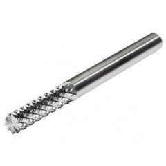 1/4" Dia - 1/4" SH-2-1/2" OAL-Diamond Cut Flute Style A - CBD Router - Apex Tool & Supply