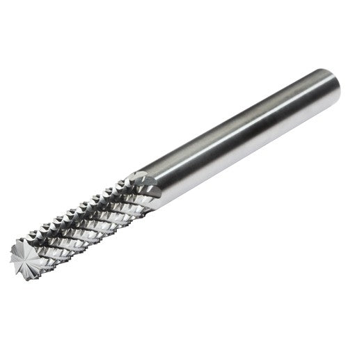 RDA-50 3/16 Dia. × 2 OAL Diamond-Cut Fluting Pattern Routers - Uncoated - Apex Tool & Supply
