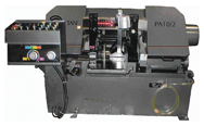 Horizontal Mitre Bandsaw - #PA10/2; 8 x 12'' Capacity; 5HP; 230/460V Motor - Apex Tool & Supply