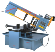 Horizontal Mitre Bandsaw - #HS1418; 14 x 18'' Capacity; 2HP, 3PH, 440V Motor - Apex Tool & Supply