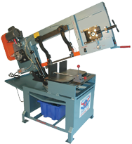 Horizontal Bandsaw-Wet Cutting - #HW1212; 12 x 12'' Capacity; 1HP, 1PH, 110/220V Motor - Apex Tool & Supply