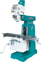 Vertical Mill - ISO40 Spindle - 10 x 54'' Table Size - 5HP Motor - Apex Tool & Supply