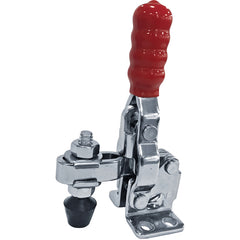 200 lbs U-Bar Flanged Base Vertical Hold-Down Clamp Stainless Steel - Apex Tool & Supply