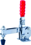 375 lbs U-Bar Flanged Base Vertical Hold-Down Clamp Stainless Steel - Apex Tool & Supply