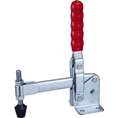 750 lbs Solid Bar Flanged Base Vertical Hold-Down Clamp - Apex Tool & Supply