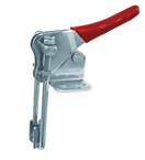 500 lbs Vertical U-Hook Flanged Base Latch Clamp Stainless Steel - Apex Tool & Supply