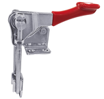 1000 lbs Vertical U-Hook Flanged Base Latch Clamp Stainless Steel - Apex Tool & Supply