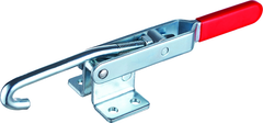 1000 lbs J-Hook Flanged Base Latch Clamp - Apex Tool & Supply