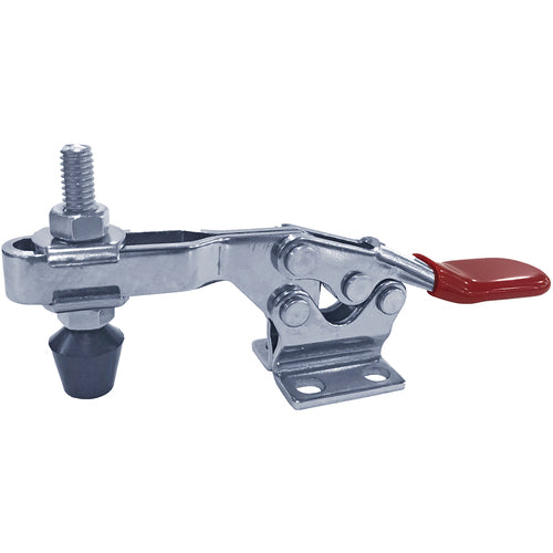 850 lbs High Open Bar Flanged Base Horizontal Hold-Down Clamp Stainless Steel - Apex Tool & Supply