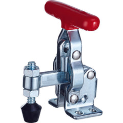 200 lbs U-Bar Flanged Base Vertical T-Handle Hold-Down Clamp - Apex Tool & Supply