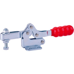 150 lbs Flanged Base U-Bar Low Profile Horizontal Toggle Clamp - Apex Tool & Supply