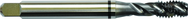1/2-13 H5 3 Flute Spiral Flute Semi-Bottoming Black Ring Tap-TICN - Apex Tool & Supply