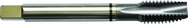 1-8 H6 3 Flute Spiral Pointed Plug Black Ring Tap-TICN - Apex Tool & Supply