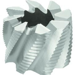 4-1/2 x 2-1/4 x 1-1/2 - Cobalt - Fine Tooth Roughing Shell Mill - 12T - Uncoated - Apex Tool & Supply